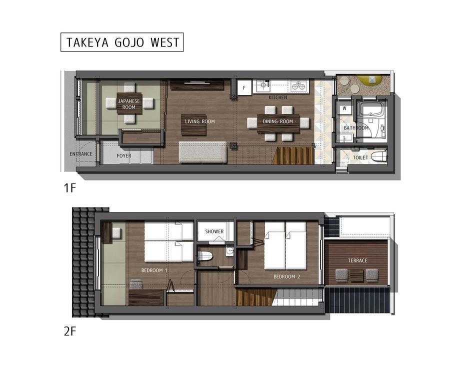 京都Takeya Gojo别墅 外观 照片